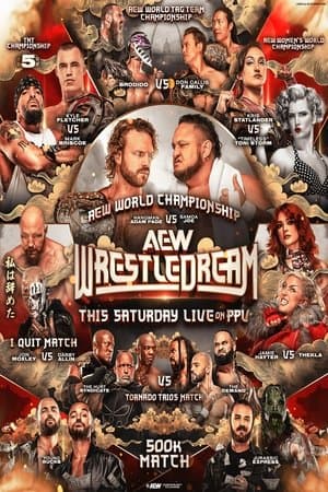 Poster for AEW WrestleDream 2025