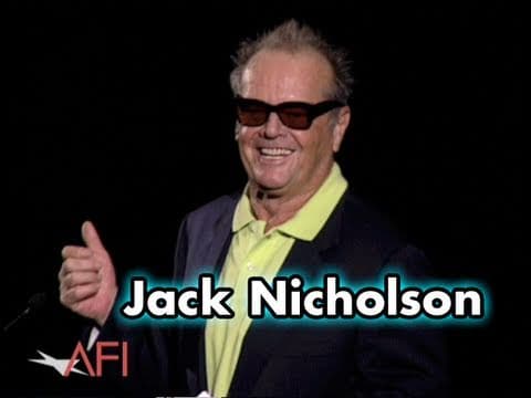 Jack Nicholson on ONE FLEW OVER THE CUCKOO'S NEST