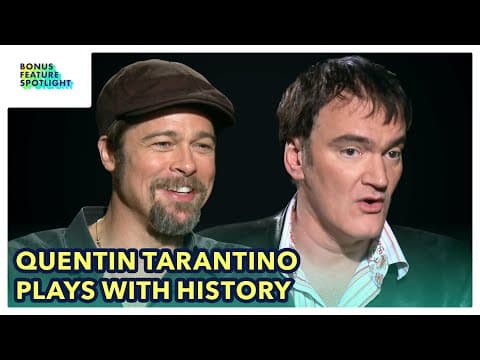 "Tarantino Killed the German Nazi Film For All Time" | Brad Pitt & Tarantino on Inglourious Basterds